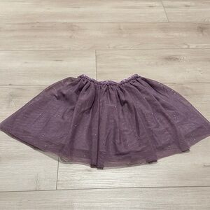 H m&M girl elegant Purple Tulle Skirt size 6X